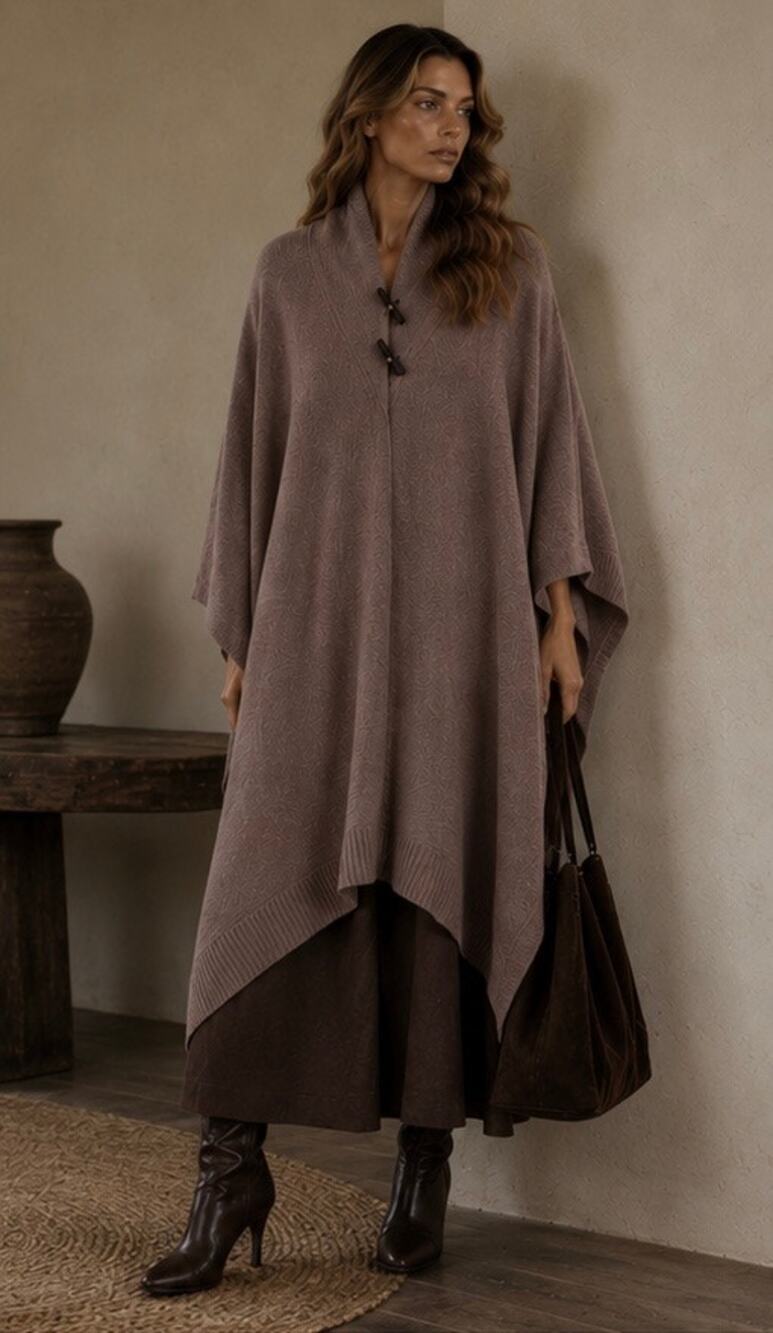 Brand New Naked cashmere ONE SIZE 100% cashmere poncho